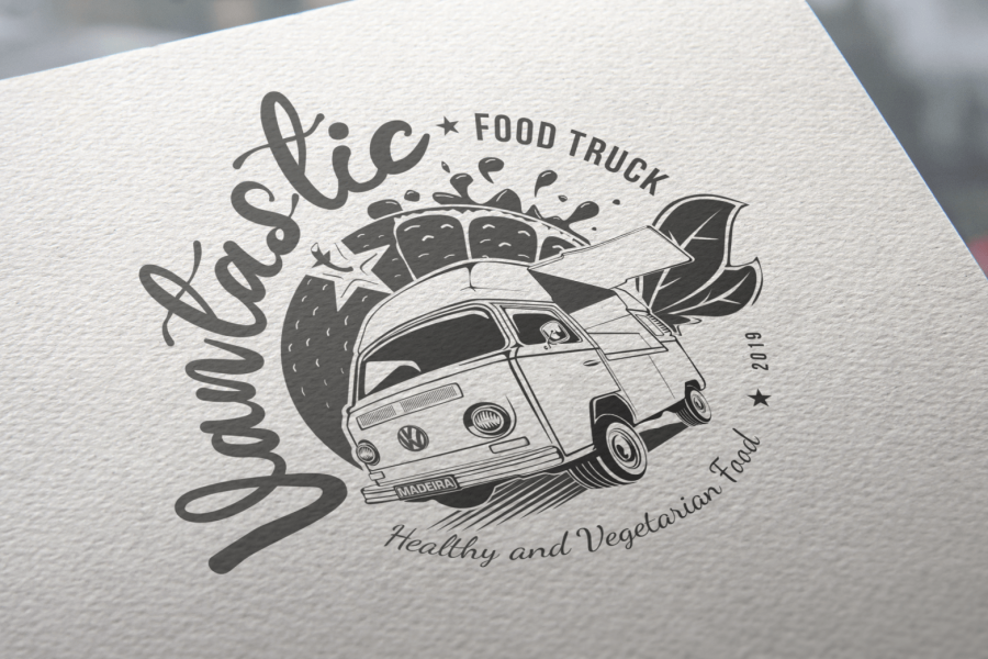 Vantastic food truck em papel - oneline